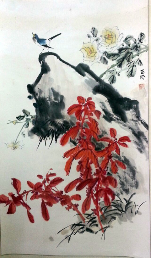 作者：张正吟&nbsp;秋艳图&nbsp;￥：协商&nbsp;单击鼠标查看大图！