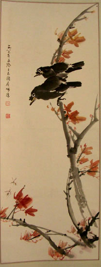 作者：张正吟&nbsp;花鸟  &nbsp;￥：协商&nbsp;单击鼠标查看大图！