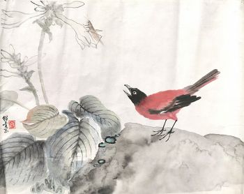 作者：徐绍靑&nbsp;花鸟&nbsp;￥：协商&nbsp;单击鼠标查看详细介绍！