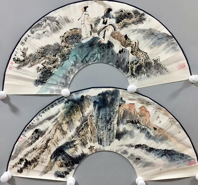 作者：谢伯子&nbsp;山水&nbsp;￥：协商&nbsp;单击鼠标查看大图！