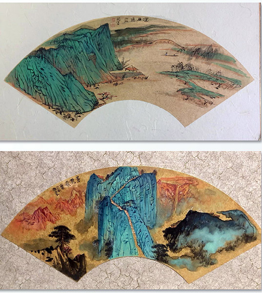 作者：谢伯子&nbsp;山水&nbsp;￥：协商&nbsp;单击鼠标查看大图！