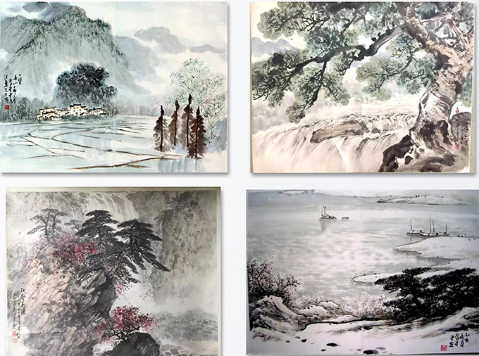 作者：卢星堂&nbsp;山水&nbsp;￥：协商&nbsp;单击鼠标查看大图！