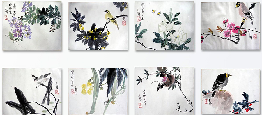 作者：张继馨&nbsp;花鸟 &nbsp;￥：协商&nbsp;单击鼠标查看大图！