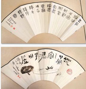 作者：徐利明&nbsp;书法扇面&nbsp;￥：协商&nbsp;单击鼠标查看详细介绍！