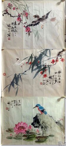 作者：赵松泉&nbsp;花鸟&nbsp;￥：协商&nbsp;单击鼠标查看详细介绍！