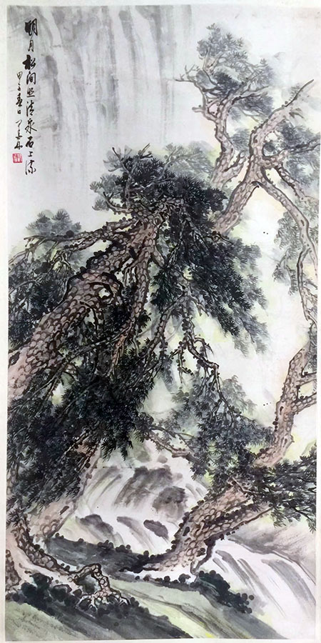 作者：朱墨林&nbsp;山水&nbsp;￥：协商&nbsp;单击鼠标查看大图！