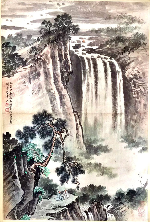 作者：吴石渔&nbsp;山水&nbsp;￥：协商&nbsp;单击鼠标查看大图！