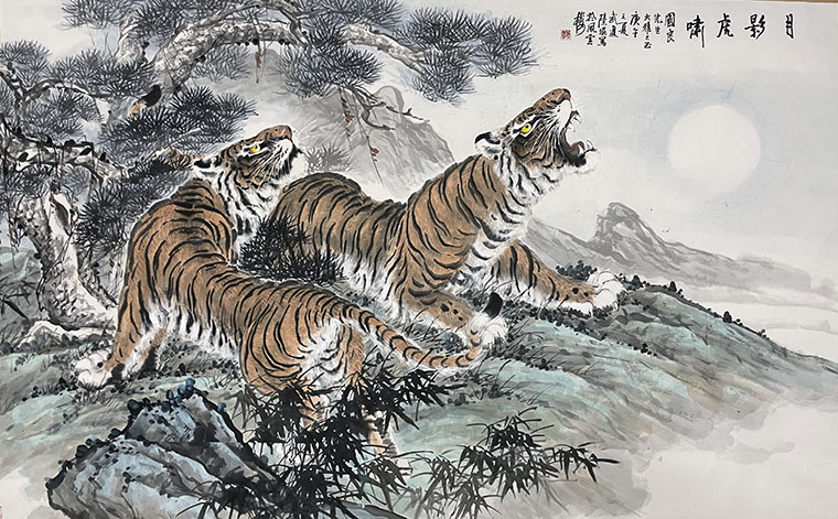 作者：陆琨&nbsp;花鸟 &nbsp;￥：协商&nbsp;单击鼠标查看大图！