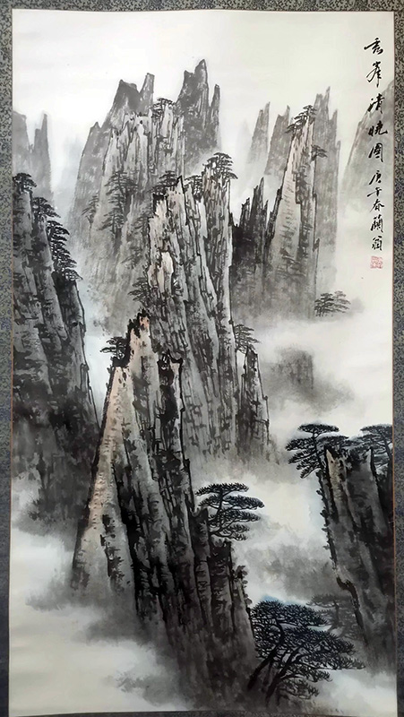 作者：兰翁&nbsp;山水&nbsp;￥：协商&nbsp;单击鼠标查看大图！