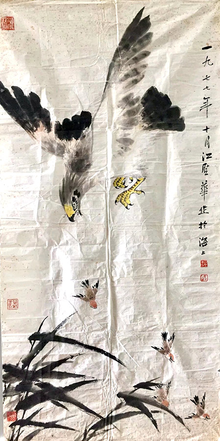 作者：江圣华&nbsp;花鸟 &nbsp;￥：协商&nbsp;单击鼠标查看大图！