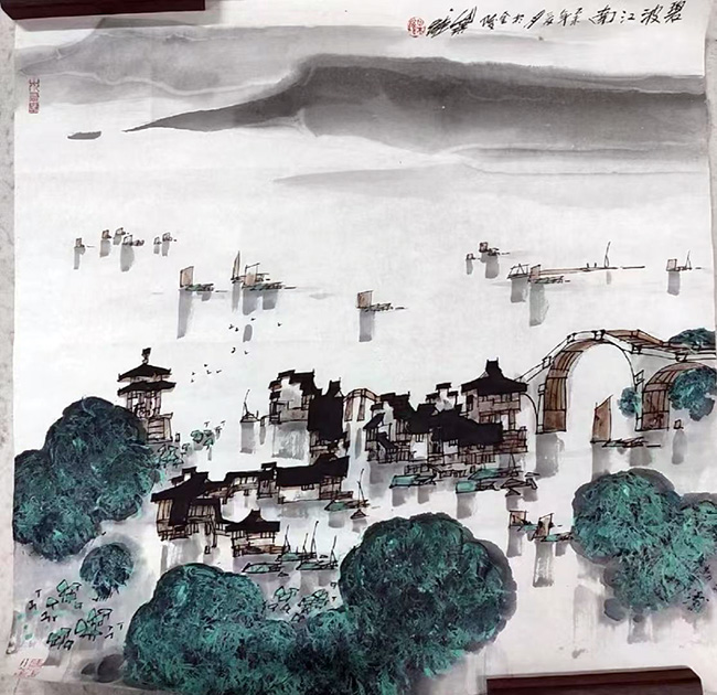 作者：叶维&nbsp;山水&nbsp;￥：协商&nbsp;单击鼠标查看大图！