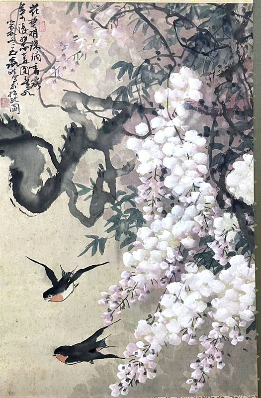 作者：徐源绍&nbsp;花鸟&nbsp;￥：协商&nbsp;单击鼠标查看大图！