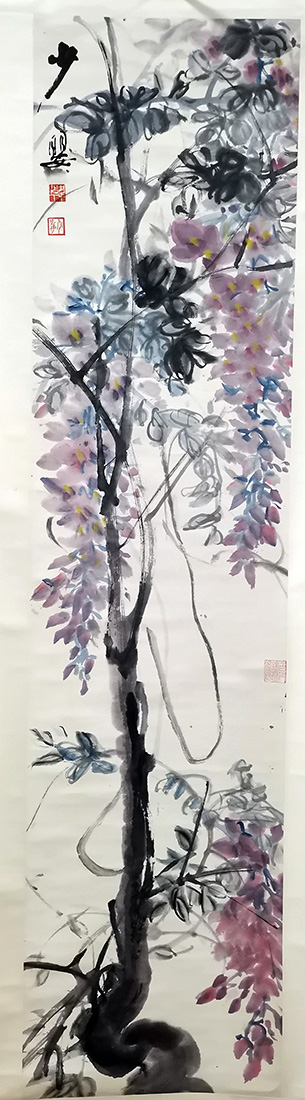 作者：韩少婴&nbsp;花鸟&nbsp;￥：协商&nbsp;单击鼠标查看大图！