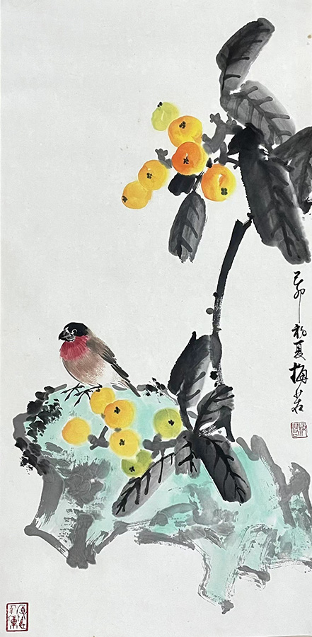 作者：梅若&nbsp;花鸟 &nbsp;￥：协商&nbsp;单击鼠标查看大图！