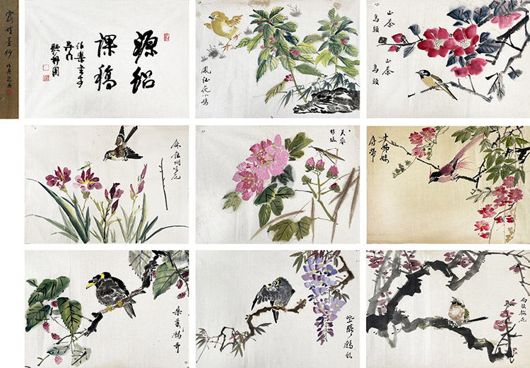 作者：徐源绍&nbsp;花鸟&nbsp;￥：协商&nbsp;单击鼠标查看大图！