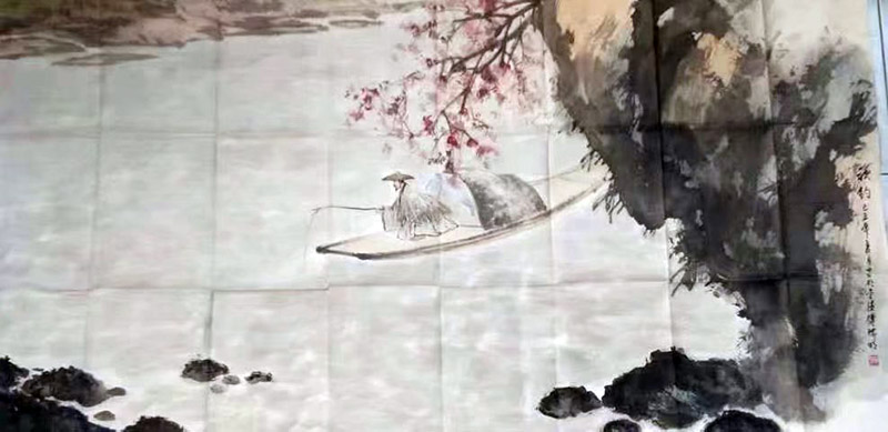 作者：傅瑜明&nbsp;山水&nbsp;￥：协商&nbsp;单击鼠标查看大图！