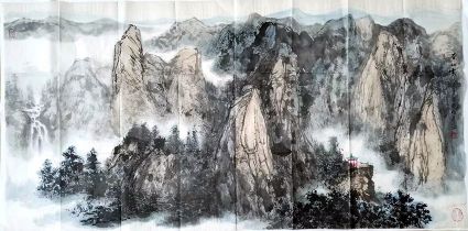 作者：傅瑜明&nbsp;山水&nbsp;￥：协商&nbsp;单击鼠标查看详细介绍！