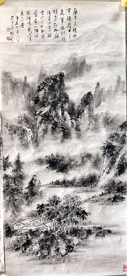 作者：陈小冬&nbsp;山水&nbsp;￥：协商&nbsp;单击鼠标查看大图！