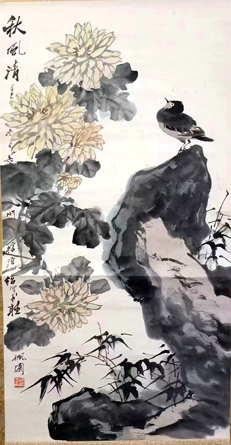 作者：徐源绍&nbsp;花鸟 &nbsp;￥：协商&nbsp;单击鼠标查看大图！