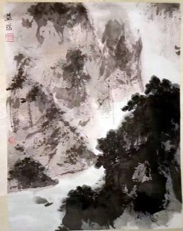 作者：傅益瑶&nbsp;山水&nbsp;￥：协商&nbsp;单击鼠标查看详细介绍！