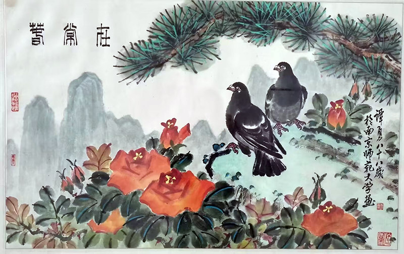 作者：谭勇&nbsp;花鸟 &nbsp;￥：协商&nbsp;单击鼠标查看大图！