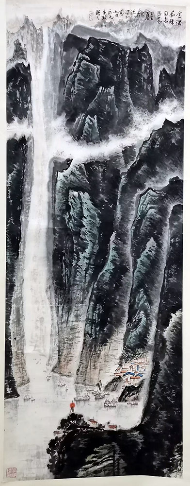 作者：李海陆&nbsp;山水&nbsp;￥：协商&nbsp;单击鼠标查看大图！