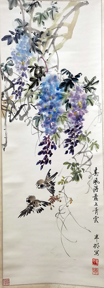 作者：郭半村&nbsp;花鸟&nbsp;￥：协商&nbsp;单击鼠标查看大图！