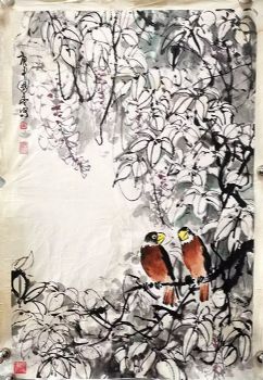 作者：吴国亭&nbsp;花鸟&nbsp;￥：协商&nbsp;单击鼠标查看详细介绍！