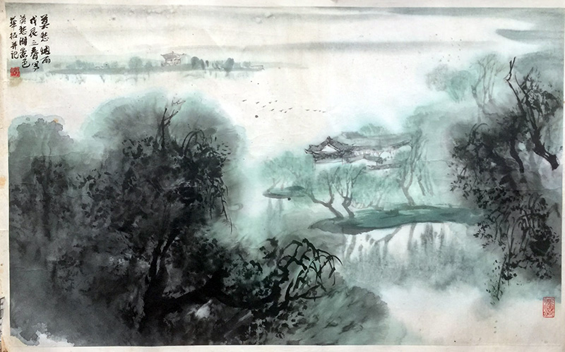 作者：华拓&nbsp;莫愁烟雨&nbsp;￥：协商&nbsp;单击鼠标查看大图！