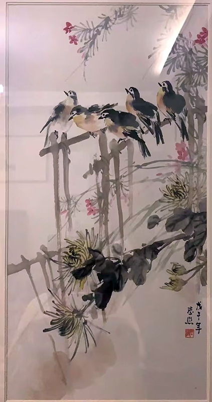 作者：张正吟&nbsp;花鸟&nbsp;￥：协商&nbsp;单击鼠标查看大图！