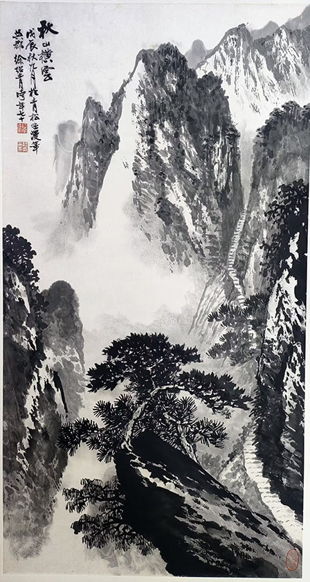 作者：徐绍靑&nbsp;山水&nbsp;￥：协商&nbsp;单击鼠标查看大图！