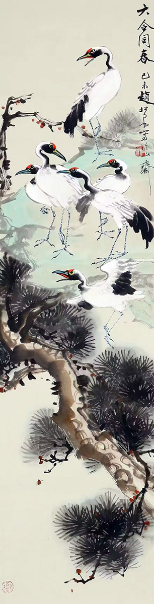 作者：赵松泉&nbsp;花鸟&nbsp;￥：协商&nbsp;单击鼠标查看大图！