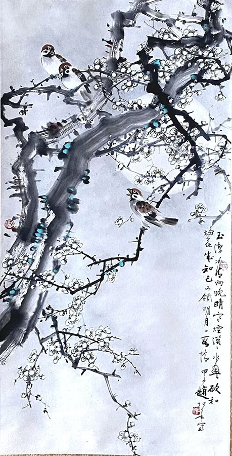 作者：赵松泉&nbsp;花鸟  &nbsp;￥：协商&nbsp;单击鼠标查看大图！