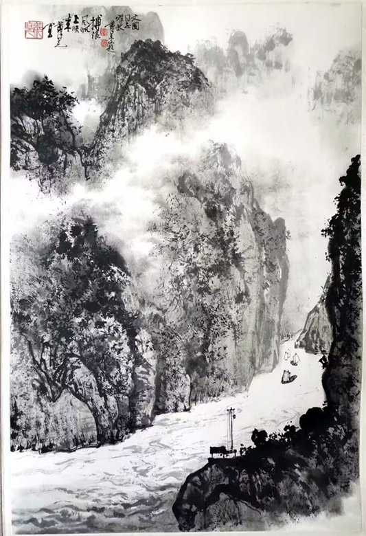 作者：黄纯尧&nbsp;山水&nbsp;￥：协商&nbsp;单击鼠标查看大图！