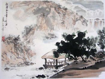 作者：傅二石&nbsp;山水&nbsp;￥：协商&nbsp;单击鼠标查看详细介绍！