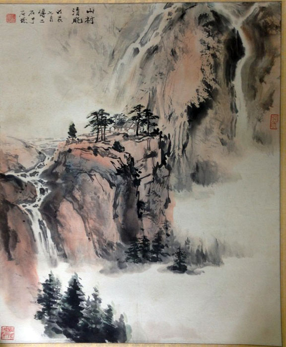 作者：傅二石&nbsp;山水&nbsp;￥：协商&nbsp;单击鼠标查看大图！