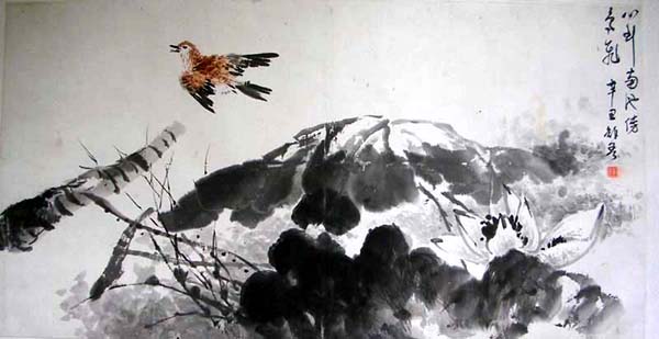 作者：叶矩吾&nbsp;花鸟　&nbsp;￥：协商&nbsp;单击鼠标查看大图！