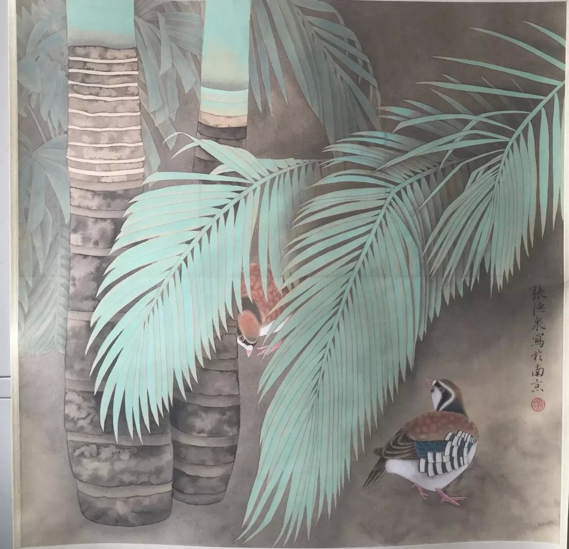 作者：张德泉&nbsp;花鸟  &nbsp;￥：协商&nbsp;单击鼠标查看大图！