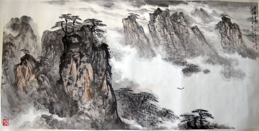 作者：卢星堂&nbsp;山水&nbsp;￥：协商&nbsp;单击鼠标查看大图！