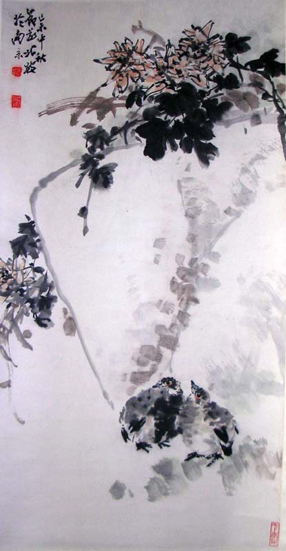 作者：赵良翰&nbsp;　菊石图&nbsp;￥：协商&nbsp;单击鼠标查看大图！