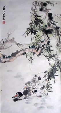 作者：赵良翰&nbsp;柳鸭图&nbsp;￥：协商&nbsp;单击鼠标查看详细介绍！