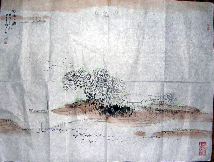 作者：章炳文&nbsp;山水 &nbsp;￥：协商&nbsp;单击鼠标查看大图！