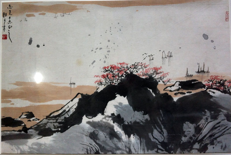 作者：章炳文&nbsp;山水 &nbsp;￥：协商&nbsp;单击鼠标查看大图！