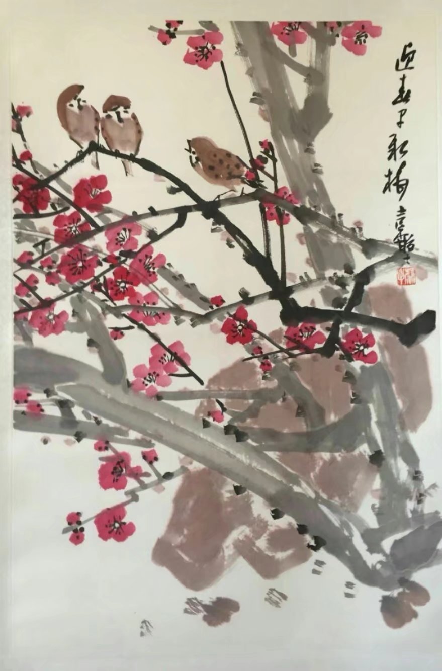 作者：张继馨&nbsp;花鸟  &nbsp;￥：协商&nbsp;单击鼠标查看大图！