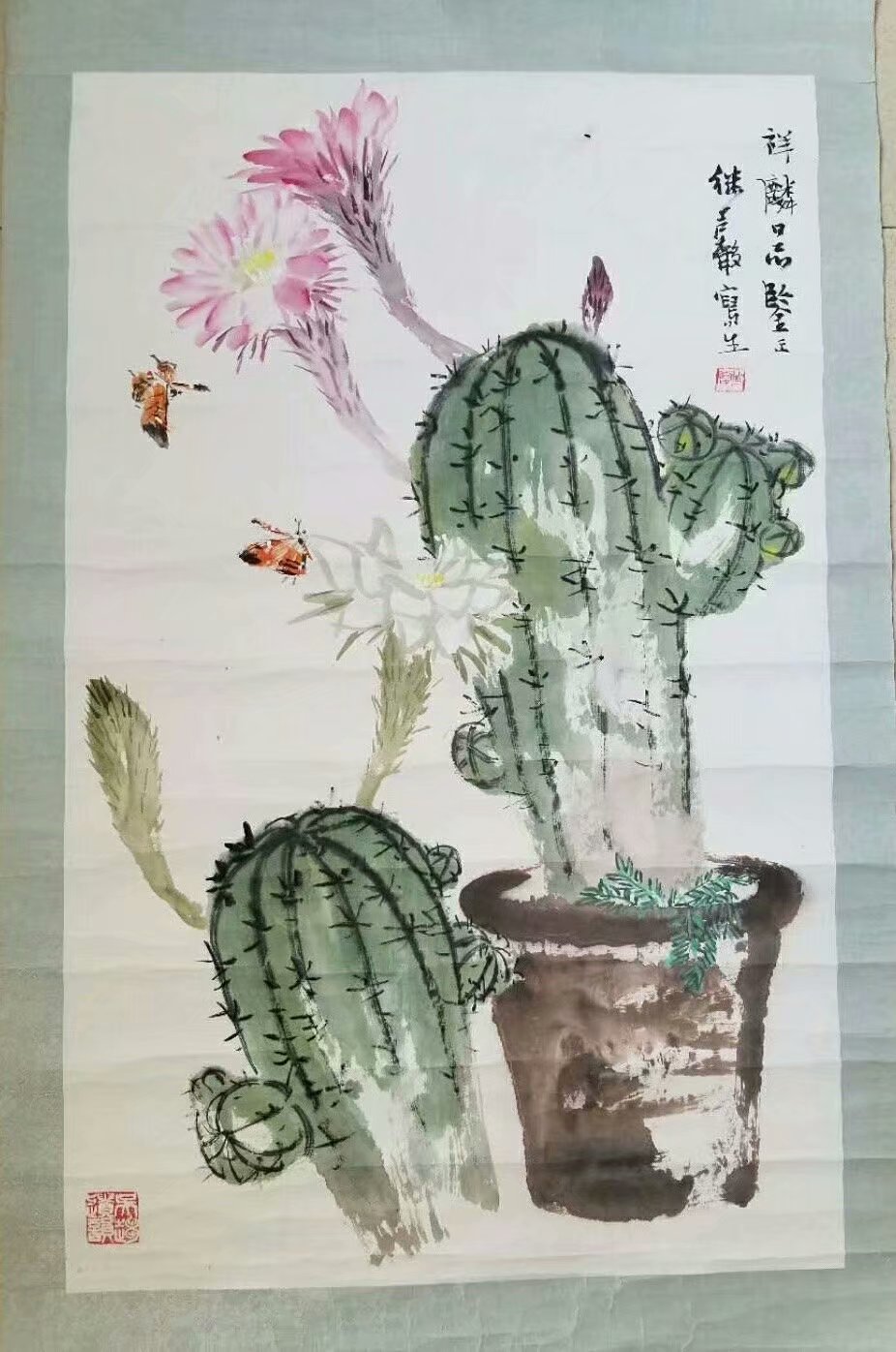 作者：张继馨&nbsp;花鸟&nbsp;￥：协商&nbsp;单击鼠标查看大图！