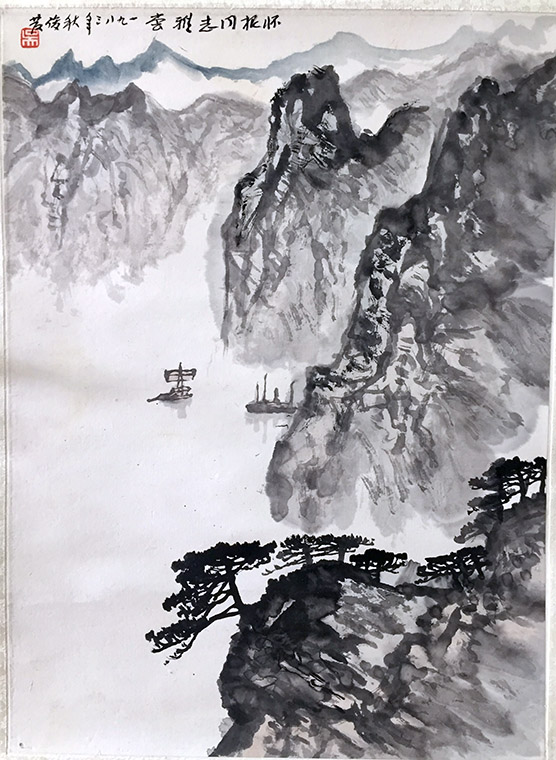 作者：吴俊发&nbsp;山水&nbsp;￥：协商&nbsp;单击鼠标查看大图！