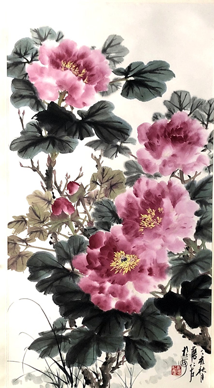 作者：詹仁左&nbsp;牡丹&nbsp;￥：协商&nbsp;单击鼠标查看大图！