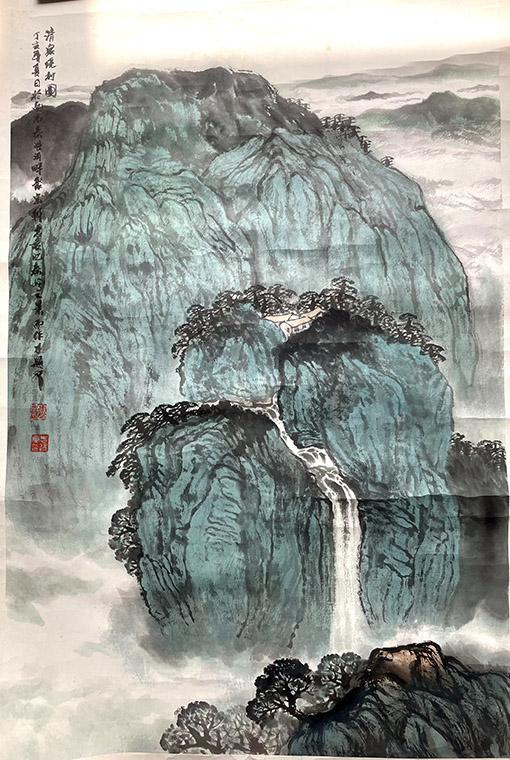 作者：卢志远&nbsp;山水&nbsp;￥：协商&nbsp;单击鼠标查看大图！