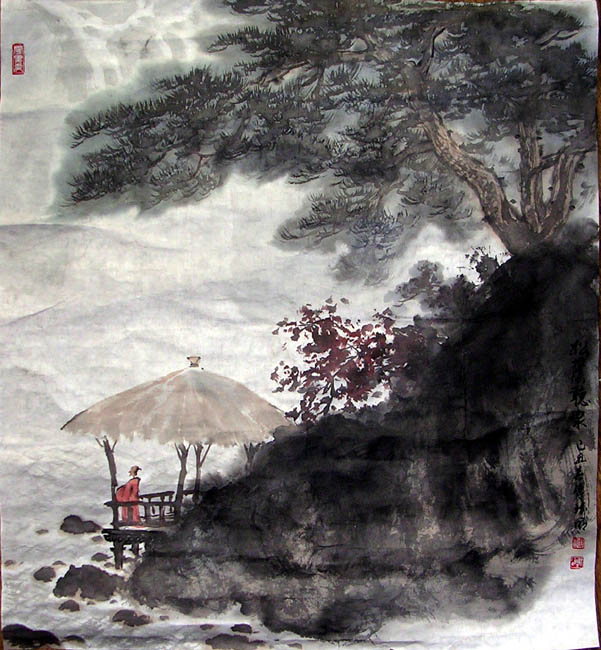 作者：傅瑜明&nbsp;山水 &nbsp;￥：协商&nbsp;单击鼠标查看大图！