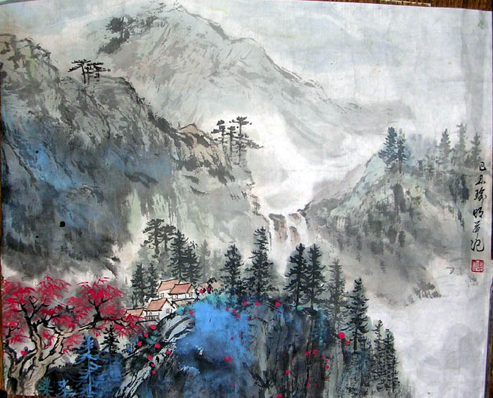 作者：傅瑜明&nbsp;山水 &nbsp;￥：协商&nbsp;单击鼠标查看大图！